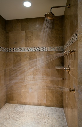 Shower plumbing by Central Florida Plumbing and Piping LLC